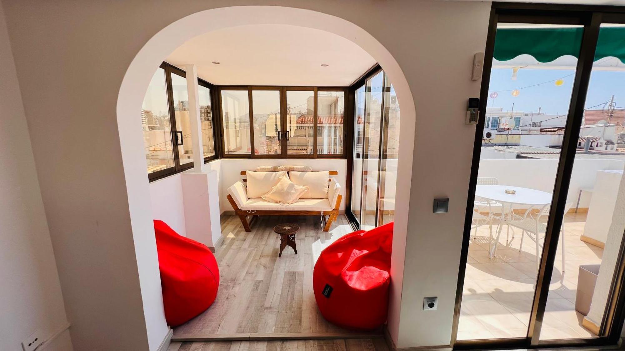 Atico Con Vistas En El Casco Antiguo De Benidorm Apartment ภายนอก รูปภาพ