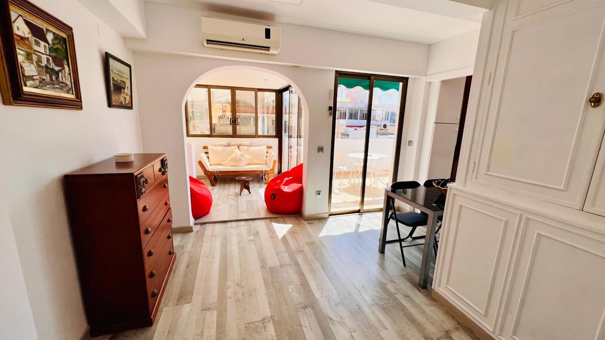 Atico Con Vistas En El Casco Antiguo De Benidorm Apartment ภายนอก รูปภาพ