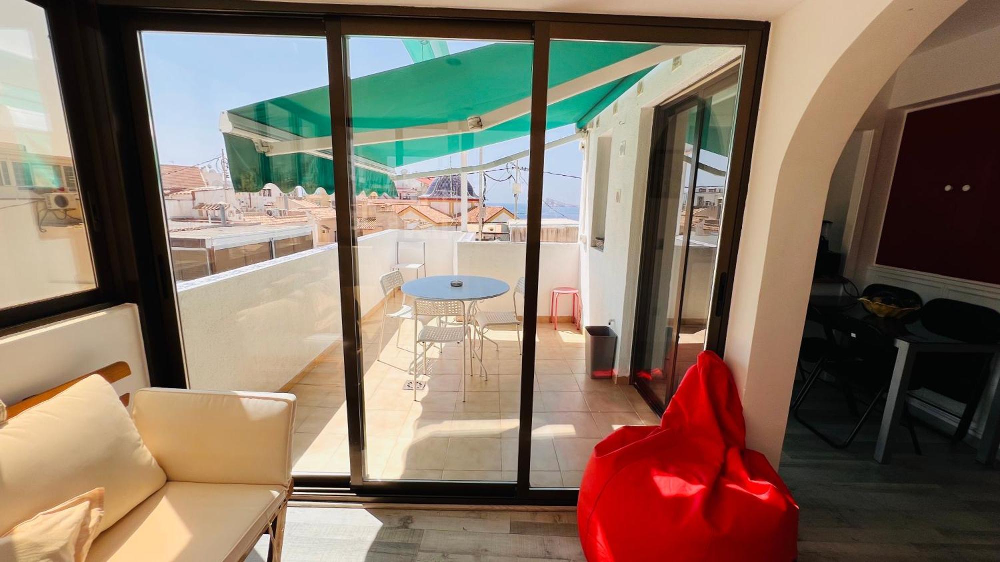 Atico Con Vistas En El Casco Antiguo De Benidorm Apartment ภายนอก รูปภาพ